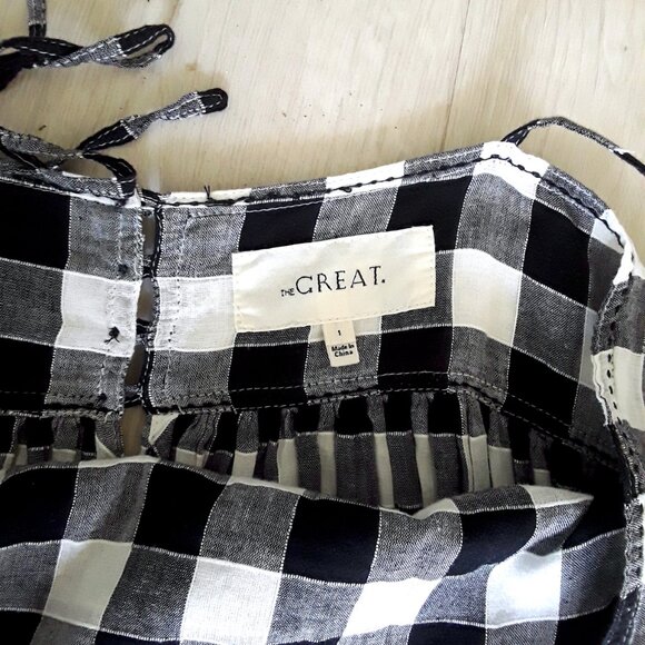 The GREAT Dainty gingham dress size 1 Small - Picture 5 of 6